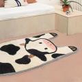 Cute Cow Bedroom Carpet Children's Room Carpet Plush Carpet 40x120cm