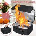 Food Warmers Electric Heater Lunch Box Mini Oven 12v Car Power Black