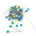 200 Flower Head Patchwork Pins Diy Sewing Straight Needles for Tailor