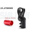 Smllow Adjustable Bike Stem Riser 25.4/31.8mm Handlebar 80mm