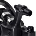 Zoom Bicycle Mechanical Caliper Disc Brakes Double Brake,black Rear