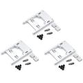 1/16 Rc Car Steering Warehouse Upgrade Fixed Mount Bracket-silver