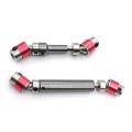 2pcs Metal Front & Rear Drive Shaft for Feiyue Fy03 1/12 Rc Car Parts
