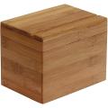 Bamboo Recipe Box for Organize and Store Recipes In The Kitchen