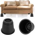 5 Inch Round Circular Risers Bed Heavy Duty Furniture Risers Lifter