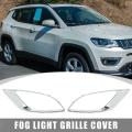 1 Pair Left Right Fog Light Grille Cover 5113744ab for Dodge Durango