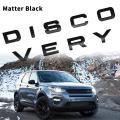3d Matte Black Letter Car Rear Front Decal Sticker for Land Rover