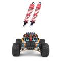 2 Pcs Rc Car Spare Parts Front Rear Shock Absorbers for Wltoys
