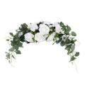 Flower Swag,for Front Door Arch Wedding Party Tabletop Chair Decor