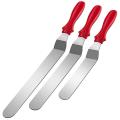 Offset Spatula Set Cake Frosting Angled Icing Spatula for Decorating