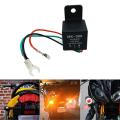 Universal Motorcycle Part Led Flashing Light 3 Pin Dc 12v Turn Signal