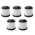 5 Pcs Hepa Filter for Black &decker Pvf110 Phv1210 Phv1210p Phv1210b