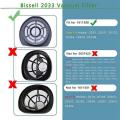 4pack 2033 Vacuum Filter Replacement for Bissell 20331,2033m