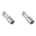 H6 Double Claw Motorcycle 3030 21smd Led Headlight Light Lamp Bulb