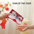 Year Of The Tiger Red Packet Folding Red Packet, A, 6 Card Slots
