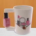 Ceramic Mugs Girl Tools Beauty Kit Specials Nail Polish for Women