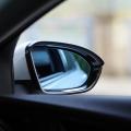 For Buick Regal Carbon Fiber Car Rearview Mirror Rain Eyebrow Cover