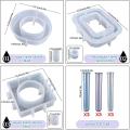 3 Sets Test Tube Planter Silicone Mold for Propagating Plants