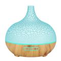 400ml Wood Grain Aroma Diffuser with Timer for Bedroom with Us Plug