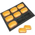 Fiber Silicone Bread Hot Dog Mold Various Hamburger Cookie Puff Mould