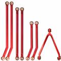 Metal Assembled Frame Chassis Kit for Axial Scx24 Axi00005,red