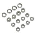 16pcs Ball Bearing Kit for Tamiya Tt02 Tt-02 Tt02d Tt-02d 1/10 Rc Car