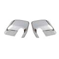 Side Mirrors Cover Abs Rear View Mirrors Trim Interior ,bright Silver