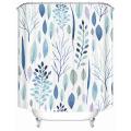 Floral Shower Curtain,tropical Shower Curtain,waterproof Fabric Showe
