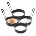 Egg Yolk Breakfast Omelette Ring Thick Omelette Mold with Silicone