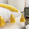 Throw Pillow Covers Boho Modern for Bedroom Living-srectangle Yellow