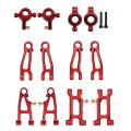 12pcs Metal Upgrade Parts Kit Hub Carrier Swing Arm for Sg ,red