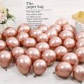 100pcs Pink Thickened Balloons Set, for Decoration Party Birthday