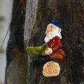 Gnome Garden Statue, Elf Gnome Sculpture Bird Feeder