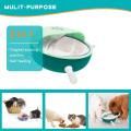 180ml Puppy Kitten Milk Feeding Bowl Dog Cat Nursing Bottle Green