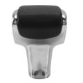 Gear Shift Knob Leather Gear Shift Head with Hole for Benz G-class