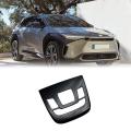 Car Glossy Black Interior Front Reading Light Lamp Cover Trim Sticker