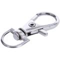 20pcs Metal Lobster Trigger Swivel Clasp Key Ring Keychain 35mm