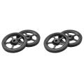 2 Pair Bicycle Easywheel Aluminum Alloy Easy Wheels Bolts
