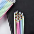 Eco-friendly Wood & Plastic Free Rainbow Recycled Paper 2 Hb Pencils