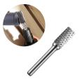 Tungsten Carbide Burr Double Cut Rotary Tool for Wood Carving