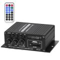 Ak370 2 Channel Bluetooth Hifi Power Amplifier Remote Control (ak370)