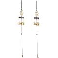 Wind Chimes Bells Copper 3xbells Outdoor Yard Garden Home Decor