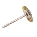 45pcs Copper Wire Brush Wheel Sanding Accessories for Rotary Grinder