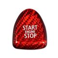 Engine Start Stop Button Switch Sticker for Mini Cooper F54 F55,red