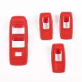 Car Door Window Glass Lift Switch Cover Fit for Ford Ranger Everest