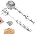 Flour Or Powdered Sugar Stainless Steel Dusting Wands with Whisk