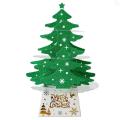 Diy Christmas Tree Christmas Desktop Decor Santa Decoration (green)
