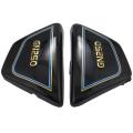 1 Pair Right & Left Frame Covers Panels for Suzuki Motorcycle Black