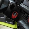 Car Ignition Key Switch Trim for Suzuki Jimny 2019- 2022 ,red