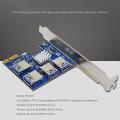 For Bitcoin/litecoin/ Eth Coin 4 In 1 Pci-e Riser Adapter Board